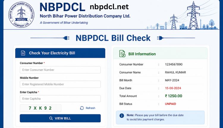 NBPDCL Bill Check