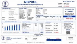 nbpdcl bill
